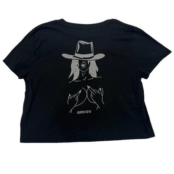 Jasper Keys Women’s Crop Tee - Picture 2 of 3